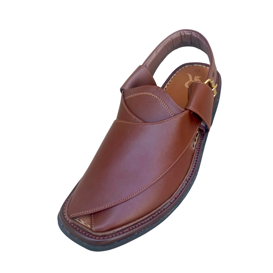 Zalmi brown premium hand made chappal