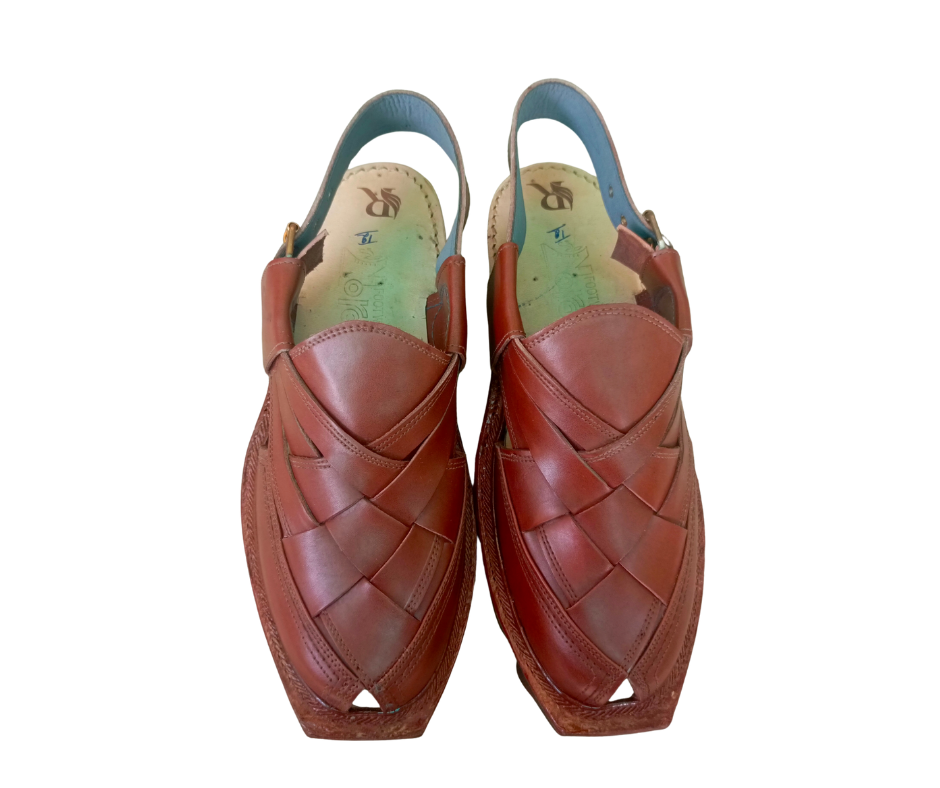 Red Norozi Premium Hand Made Chappal