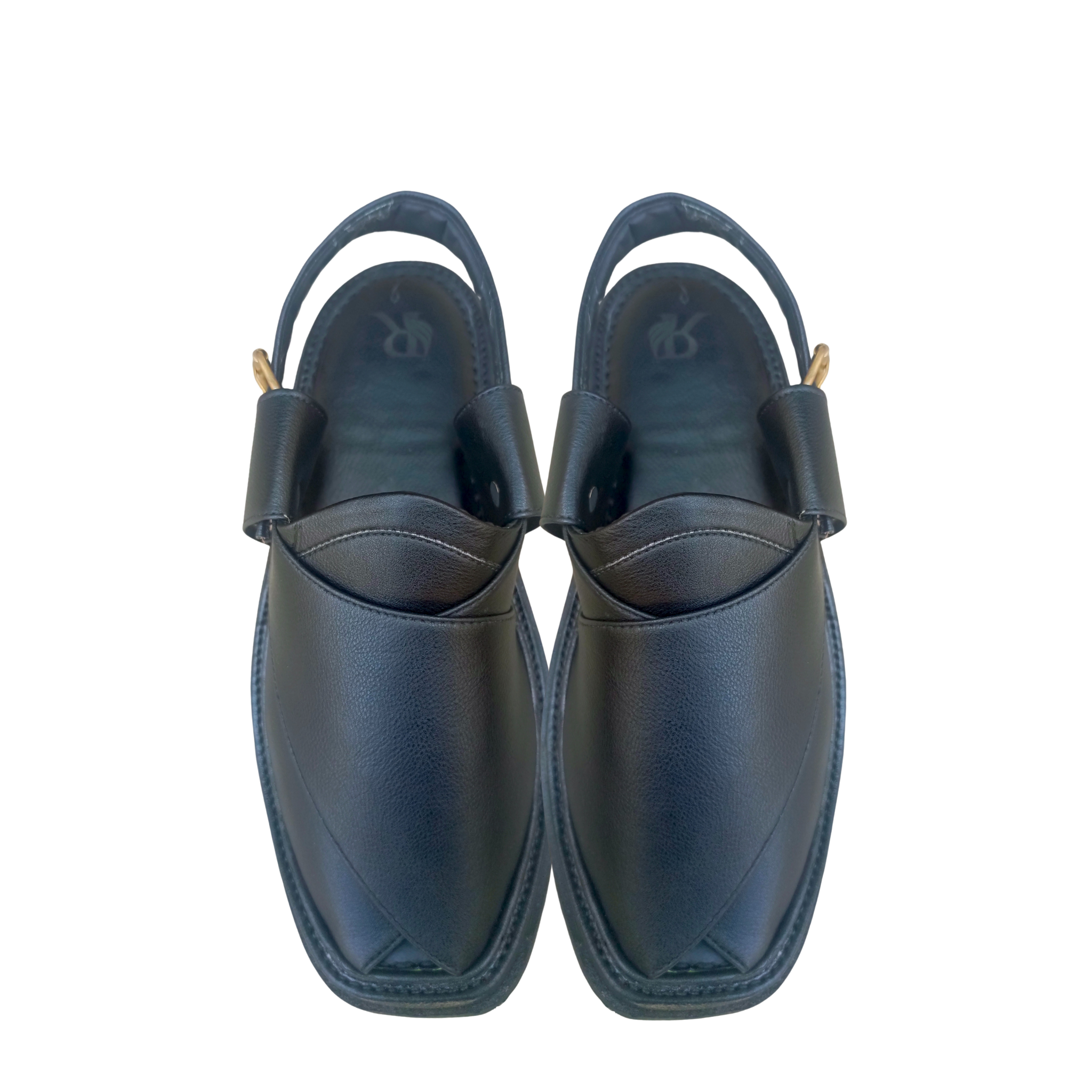 Zalmi Black Hand made premium chappal